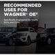 WAGNER - OEX1326 - Rear Premium Ceramic Pads