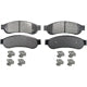 AGNA BRAKES - ALD785M - Front Semi Metallic Disc Brake Pad Set