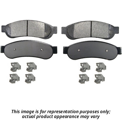 AGNA BRAKES - ALD785M - Front Semi Metallic Disc Brake Pad Set