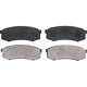 AGNA BRAKES - ALD785M - Front Semi Metallic Disc Brake Pad Set