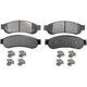 AGNA BRAKES - ALD1037M - Rear Semi Metallic Pads