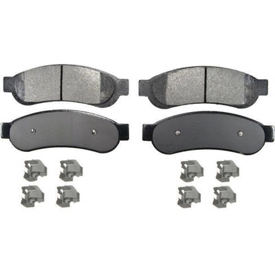 AGNA BRAKES - ALD1037M - Rear Semi Metallic Pads