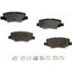 AGNA BRAKES - ALD1274M - Rear Semi Metallic Pads