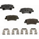 Rear Semi Metallic Pads by AGNA BRAKES - ALD1313M