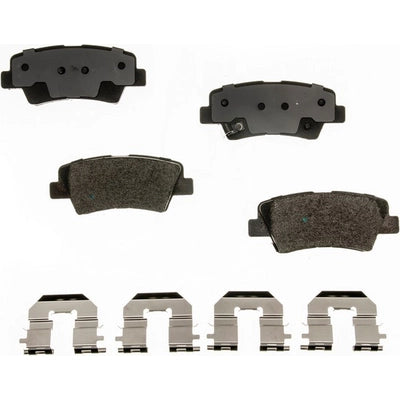 Rear Semi Metallic Pads by AGNA BRAKES - ALD1313M