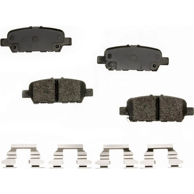 Rear Semi Metallic Pads by AGNA BRAKES - ALD1415M