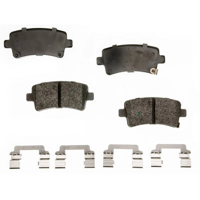 AGNA BRAKES - ALD1430M - Rear Semi Metallic Pads