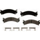 Rear Semi Metallic Pads by AGNA BRAKES - ALD784M