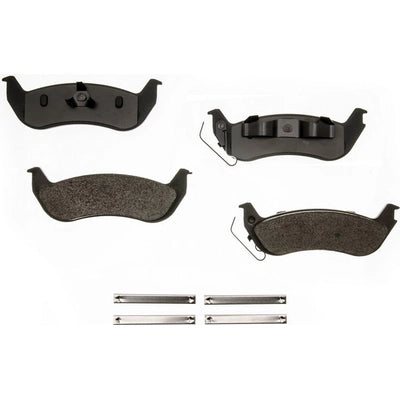 AGNA BRAKES - ALD932M - Rear Semi Metallic Pads