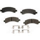 Rear Semi Metallic Pads by AGNA BRAKES - ALD974M