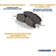 WAGNER - SX785 - Rear Severe Duty Pads